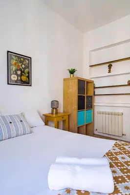 Cama o camas de una habitación en El Portillo de Valencia