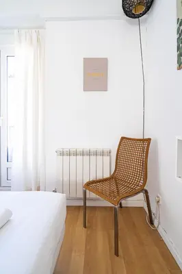 Cama o camas de una habitación en El Portillo de Valencia