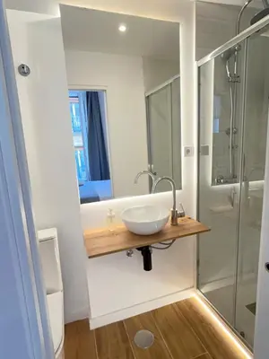 Un baño de Casa de huéspedes San Andrés