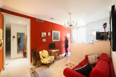 Zona de estar de Hostal Barrera
