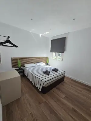 Cama o camas de una habitación en Apartamento Laguna