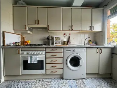 Una cocina o zona de cocina en Piso con Vistas y Mucho Encanto