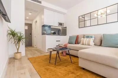Una cocina o zona de cocina en NEW APT in the heart of Madrid