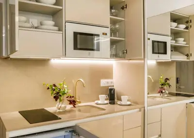 Una cocina o zona de cocina en Serrano- Retiro Park-Plaza de Cibeles
