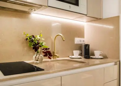 Una cocina o zona de cocina en Serrano- Retiro Park-Plaza de Cibeles