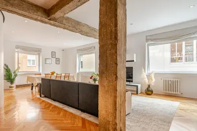Zona de estar de MAD COCO Luxury Apartment in Gran Vía