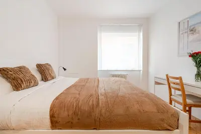 Cama o camas de una habitación en MAD COCO Luxury Apartment in Gran Vía