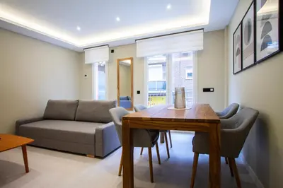 Zona de estar de Apartamento Silvela