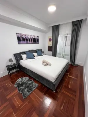Cama o camas de una habitación en Wanderlust Apartaments Gran Vía