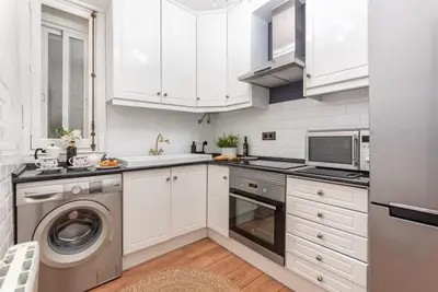 Una cocina o zona de cocina en Un lujo en plena Calle Goya