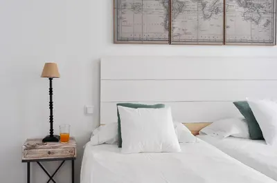 Cama o camas de una habitación en Apartamento en Puerta del Sol 2A