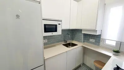 Una cocina o zona de cocina en Retiro Park