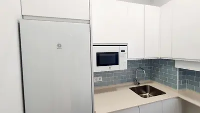 Una cocina o zona de cocina en Retiro Park