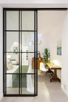 Zona de estar de Apartamento Amplio y Luminoso en el Centro de Chamberí