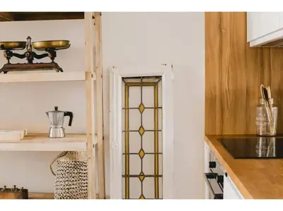 Una cocina o zona de cocina en Spectacular penthouse in Barrio de Salamanca - Jorge Juan