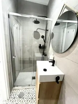 Un baño de Apartamento centro Madrid