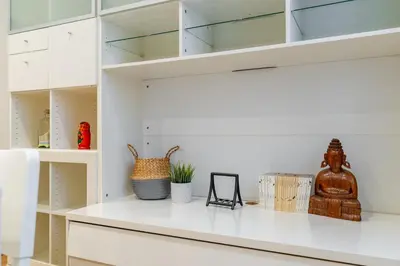 Plano de Central Cozy -1Bedroom 1Bath -Anton Martin
