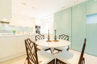 Una cocina o zona de cocina en Homeclub Luminoso Apartamento Centro Colon XXVI