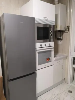 Una cocina o zona de cocina en Creativity Quarters Habitación temporada en coliving para estudiantes, trabajadores y artistas