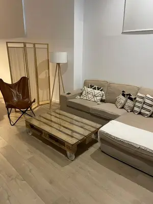 Zona de estar de Exyca Barrio Salamanca