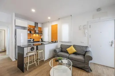 Una cocina o zona de cocina en Urban Quiet in Madrid - Just relax & enjoy