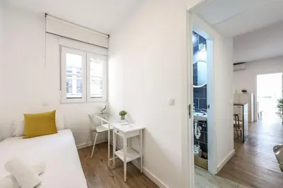 Zona de estar de Urban Quiet in Madrid - Just relax & enjoy