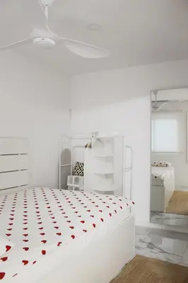 Cama o camas de una habitación en Precioso junto a plaza mayor