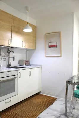 Una cocina o zona de cocina en Precioso junto a plaza mayor