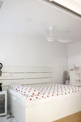 Cama o camas de una habitación en Precioso junto a plaza mayor