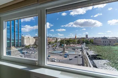 Vista de un río cerca de este apartamento