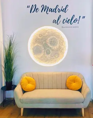 Zona de estar de Urban Inn Capsule Madrid