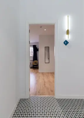 Plano de Hotelito Boutique Madrid Puente Vallecas