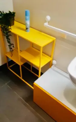 Cama o camas de una habitación en ATICO CON TERRAZA - cerca a MADRID RIO