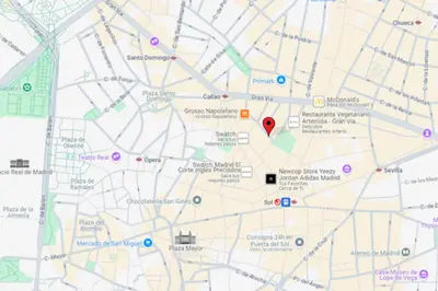 Plano de Nuevo y Céntrico Apt 7px en plena Plaza del Carmen E2