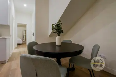 Zona de estar de Cozy y Céntrico Apt para 6pax en Plaza del Carmen E2