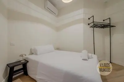 Cama o camas de una habitación en Cool y Céntrico Apt 6px en Plena Plaza del Carmen E2