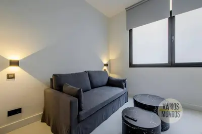 Zona de estar de Cozy Loft para 2pax en La Latina-Centro de Madrid