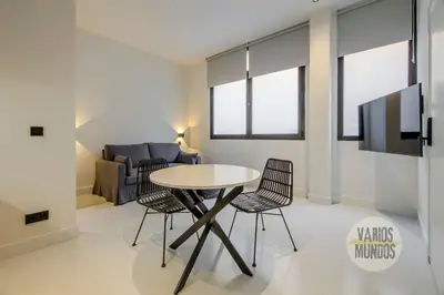 Una televisión o centro de entretenimiento en Cozy Loft para 2pax en La Latina-Centro de Madrid