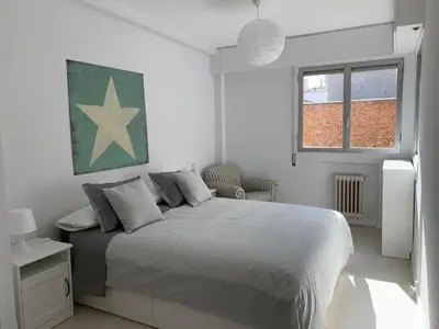 Cama o camas de una habitación en Citymad Retiro Park II