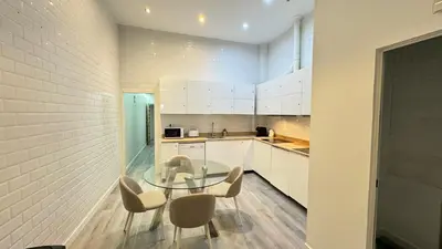 Una cocina o zona de cocina en Arteria Madrid Gran Vía