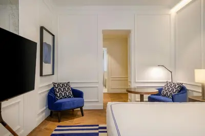 Zona de estar de El Autor Hotel, Madrid, Autograph Collection