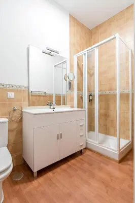Un baño de Sol Apartments - En el centro de Madrid