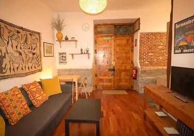 Zona de estar de Apartamento Almendro