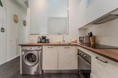 Una cocina o zona de cocina en Cozy Stylish - 1Bedroom 1Bath - Malasaña