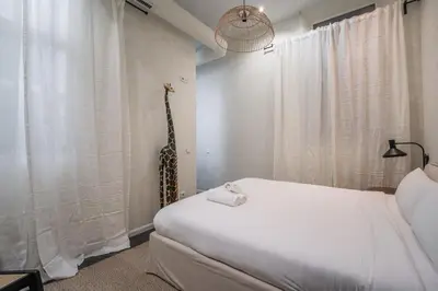 Cama o camas de una habitación en Cozy Stylish - 1Bedroom 1Bath - Malasaña