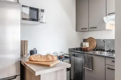 Una cocina o zona de cocina en Lorca - 2 bedrooms in Tetuan