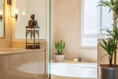 Un baño de Wukro - 2 bedrooms and terrace in Chamberí