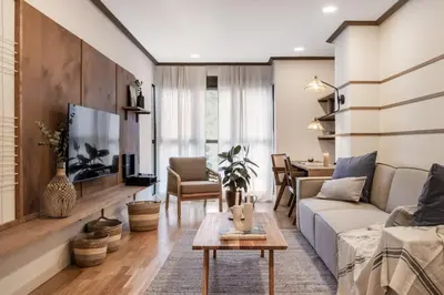 Una televisión o centro de entretenimiento en Scafati - 2 bedrooms and shared pool in Centro
