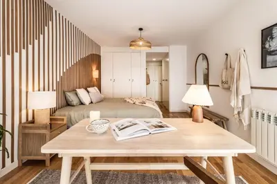 Zona de estar de Scafati - 2 bedrooms and shared pool in Centro