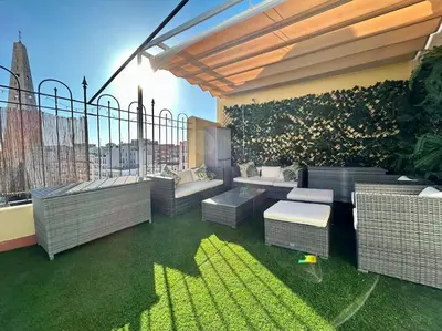 Plano de Retiro Park-Roof Top Studio & Huge Terrace